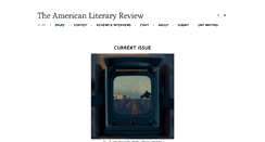 Desktop Screenshot of americanliteraryreview.com