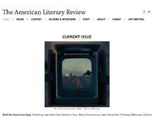 Tablet Screenshot of americanliteraryreview.com